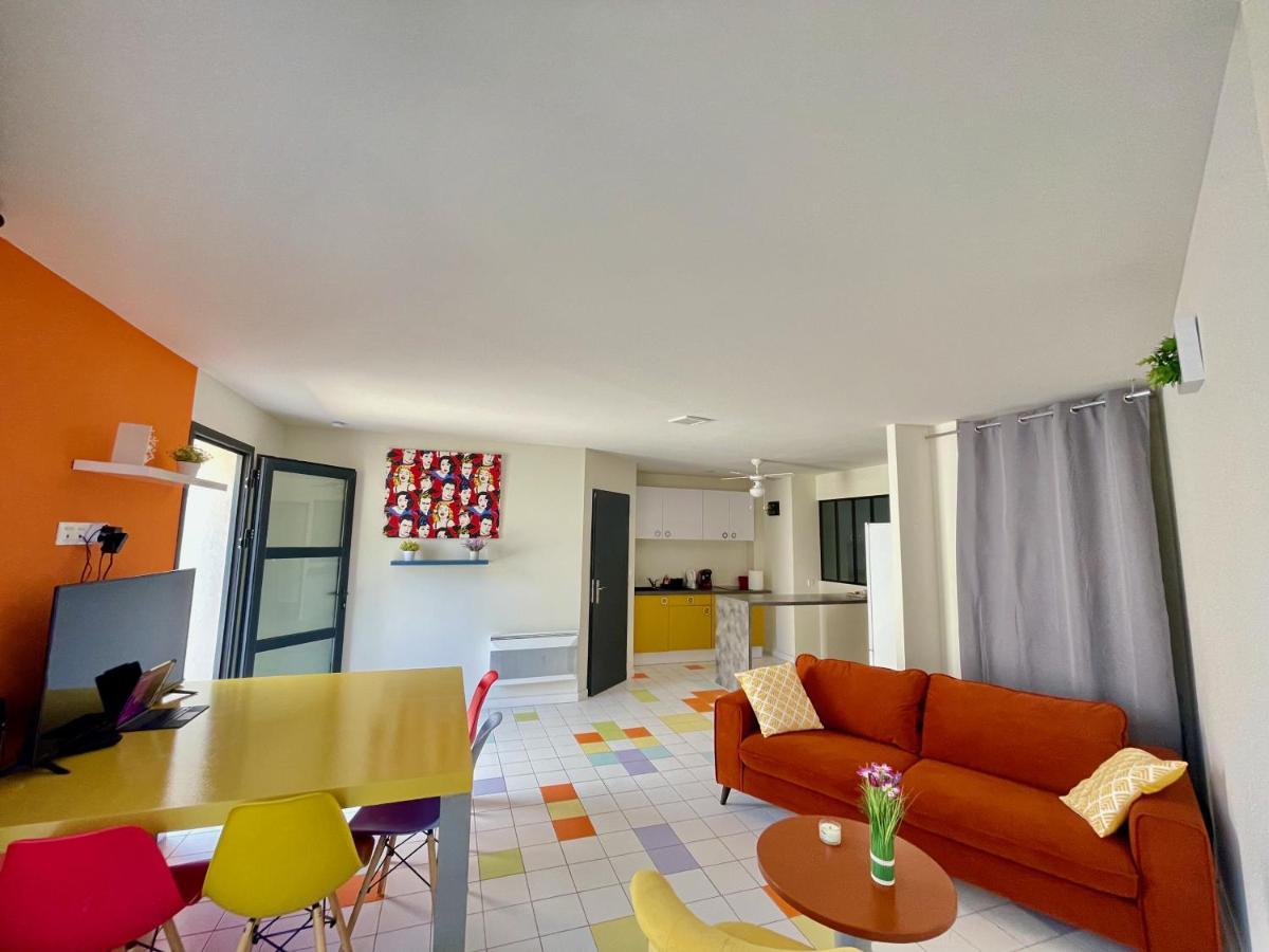 Appart Pop-Art Proche Autoroute, Plages Et Attractions, Wifi - Tv, Deco Stylee, Calme Bessan エクステリア 写真